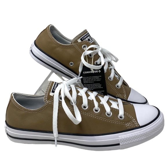 Converse Chuck Taylor OX Sand Dune Leather Casual Shoe Low Top Men Size A09926C - Picture 2 of 9
